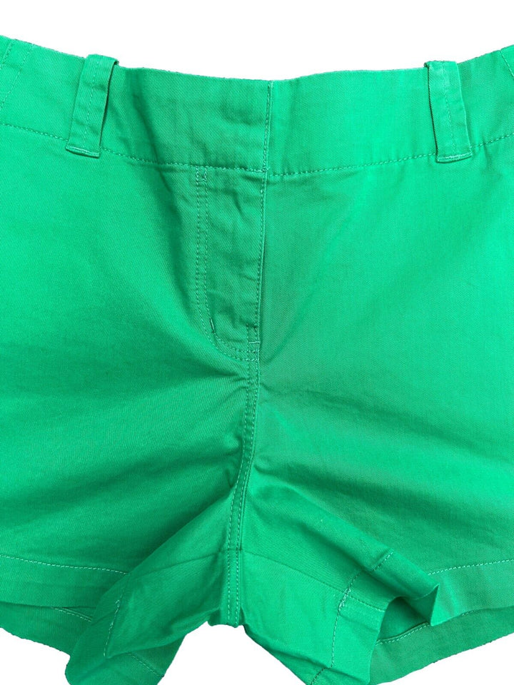 Vineyard Vines Women's Sea Swell Green Shorts Everyday Solid Pockets (S02)