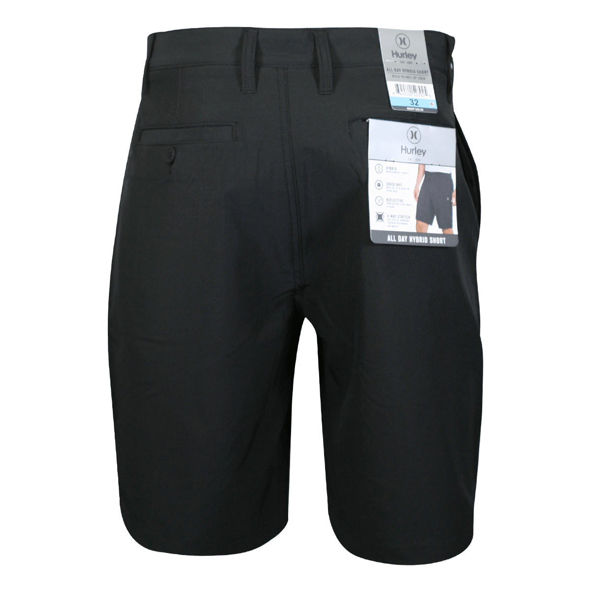 Hurley Men s All Day Hybrid 4 Way Stretch Walk Shorts Quick Dry Ref Spotted Clothing