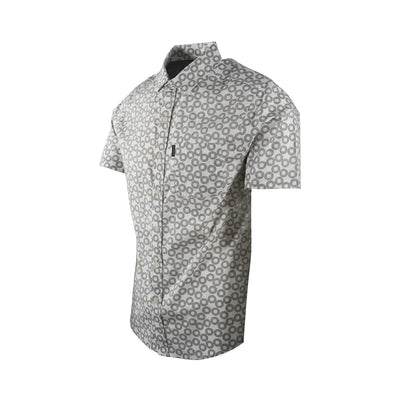 Ariat Men's Shirt Marc & Morgan Stretch Modern Fit S/S Vanilla Ice, White (S49)