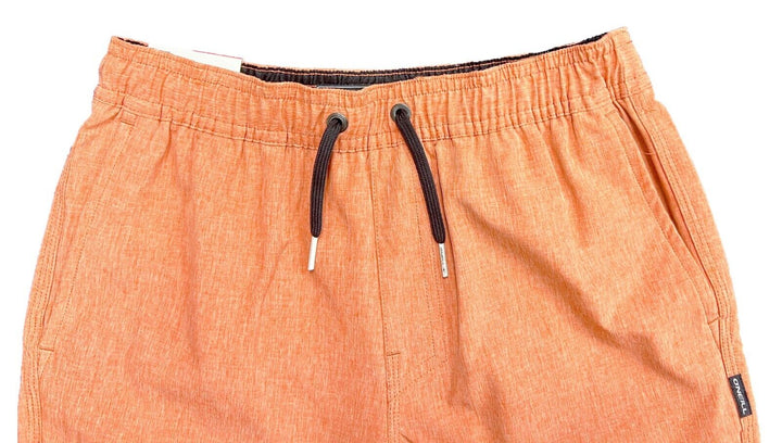 O'Neill Boy's Orange Hthr Abrn Short Sport Hybrid E-Waist Tunnel Drawcord (S02)