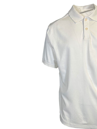 Tommy Bahama Men's White Performance Polo 2 Buttons T-Shirt S/S (S01)