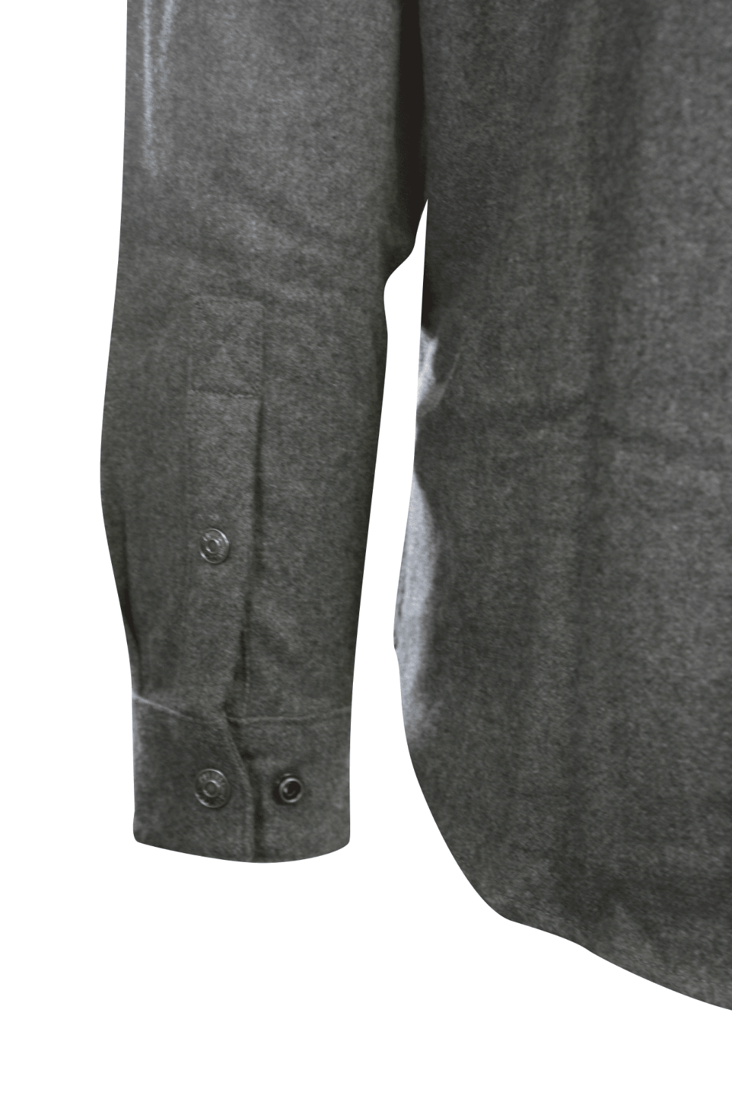 HD Branded Men's Shirt Dark Grey Shadow Long Sleeve Woven (S60)