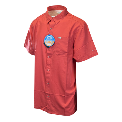 Columbia Men's Shirt Slack Tide PFG Camp Shirt UPF 50 S/S