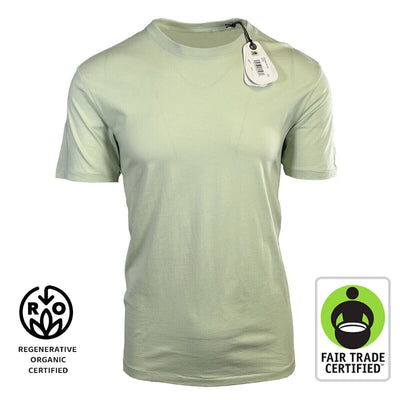prAna Men's Pale Aloe T-Shirt Everyday Short Sleeve Solid Tee (S07)