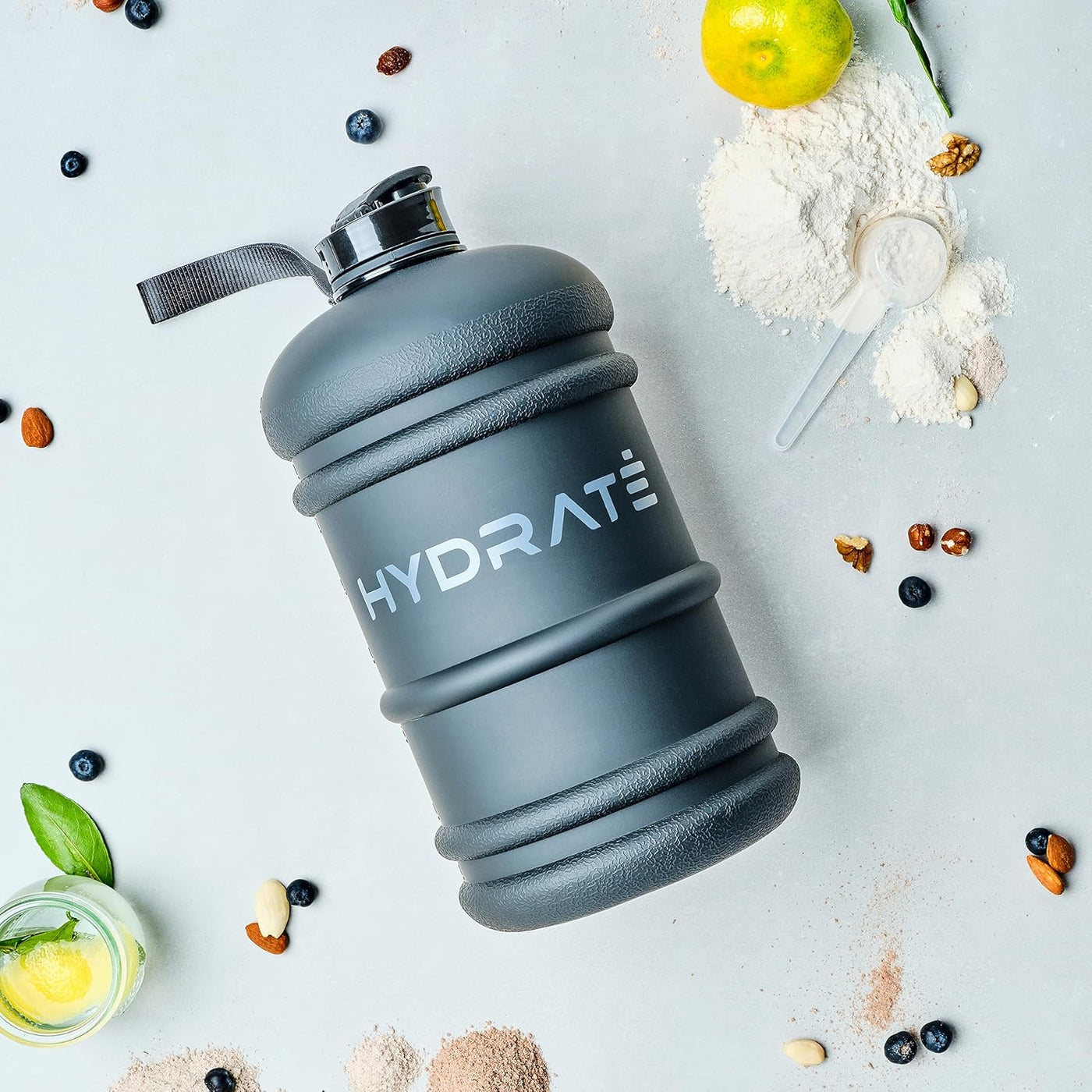 Hydrate BPA Free 2.2L Water Bottle