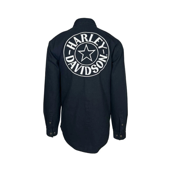 HD Branded  Men’s Black Shirt Spirit of Freedom Long Sleeve (355)