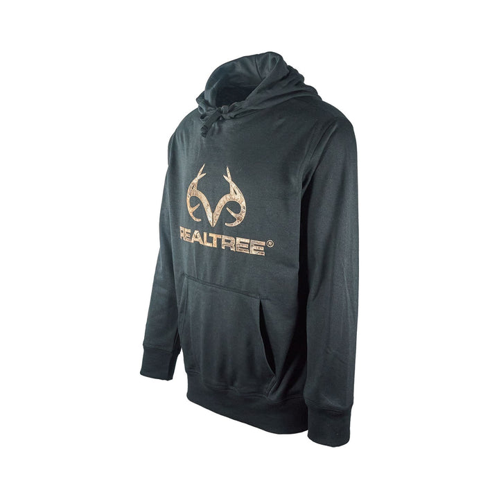 Realtree Men's Hoodie Edge Logo Camo Hood Lining Fleece Pullover (S05), (S06)