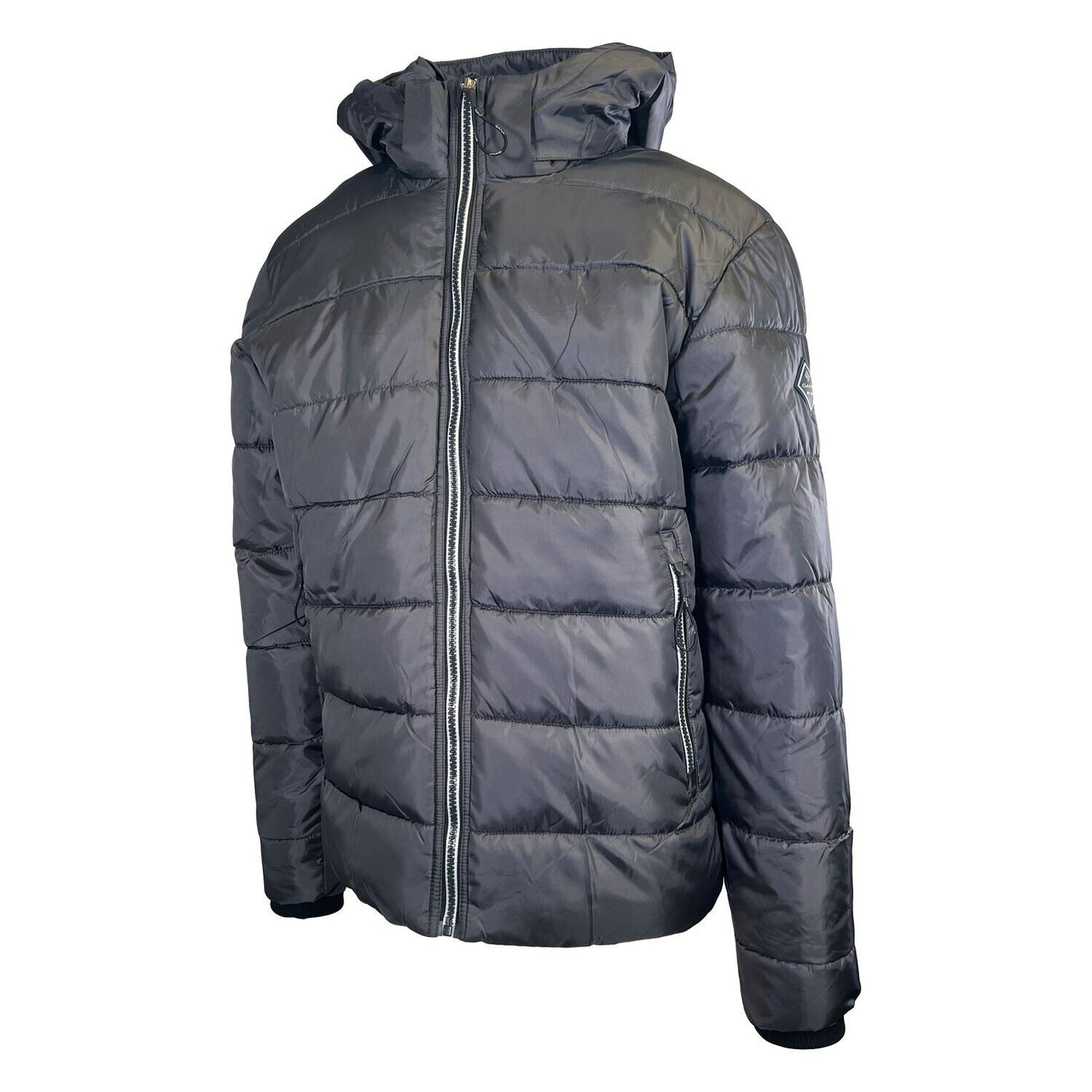 Gant Men's Grey Jacket Active Cloud Puffer Hooded (S02)