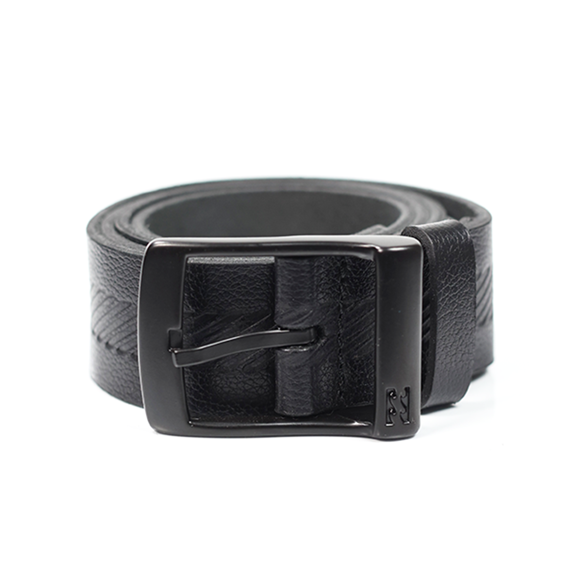 Billabong Men's Black Cow Leather Belt (S10)