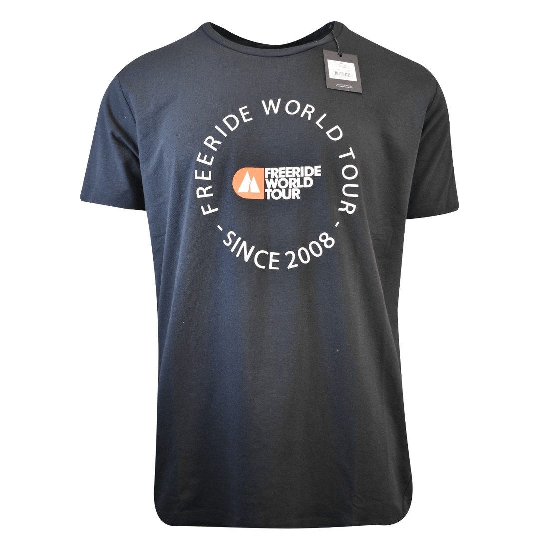 Peak Performance Men's T-Shirt Black Freeride World Tour S/S (S02)