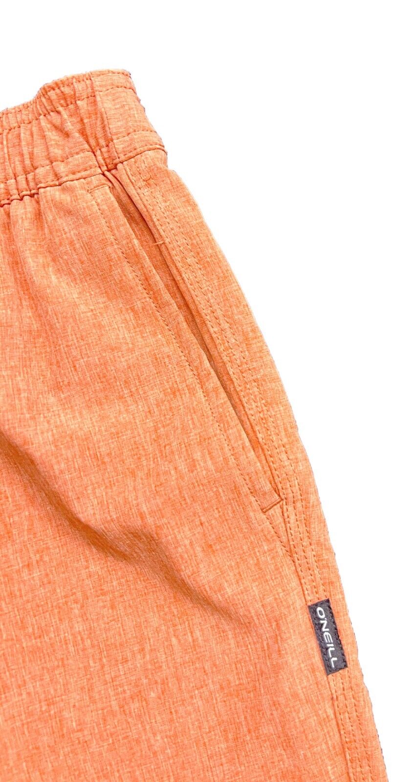 O'Neill Boy's Orange Hthr Abrn Short Sport Hybrid E-Waist Tunnel Drawcord (S02)