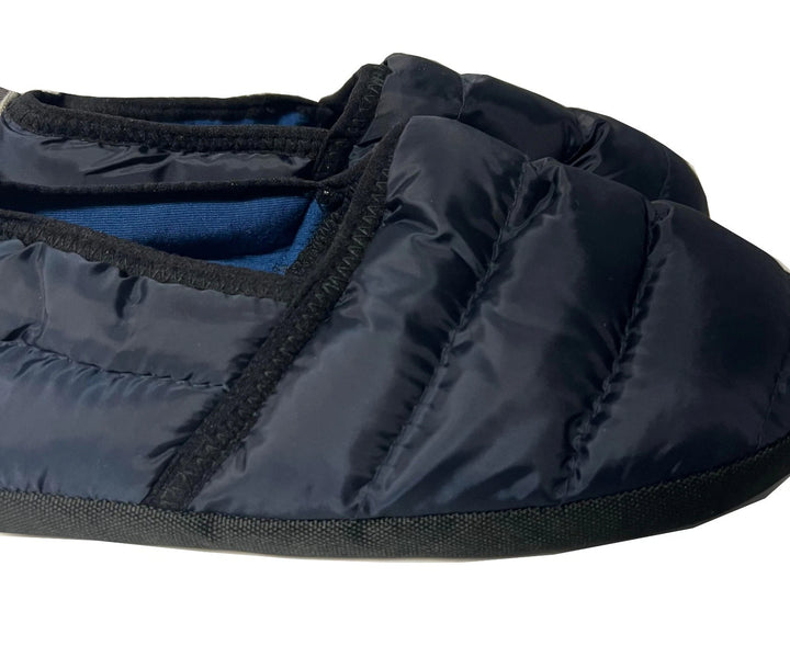 Bench Juniors Kid's Navy Puffer Slippers with Rubber Sole FiberFill (S02)