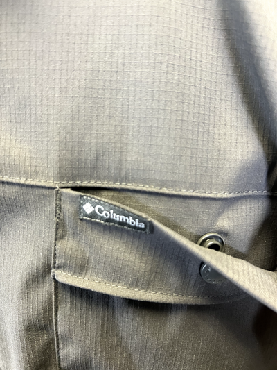 Columbia Men's Shirt Landroamer Ripstop Shark, Safari, Canoe S/S