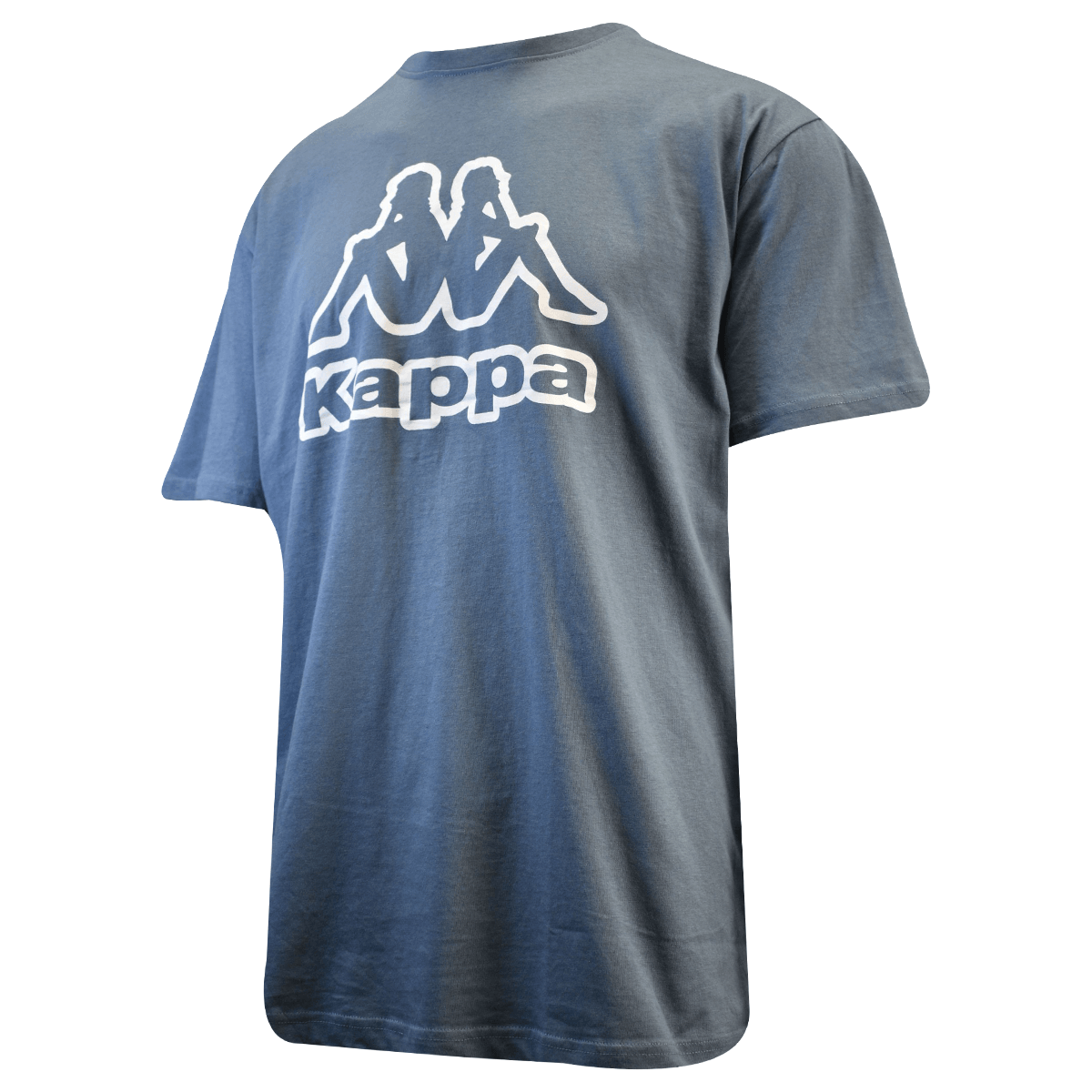 Kappa Men's T-Shirt China Blue Abelo Chest Logo S/S Tee (S01)