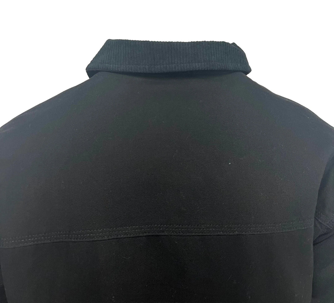 John Deere Men’s Black Jacket Light Weight Tractor Durable Tough (S02)