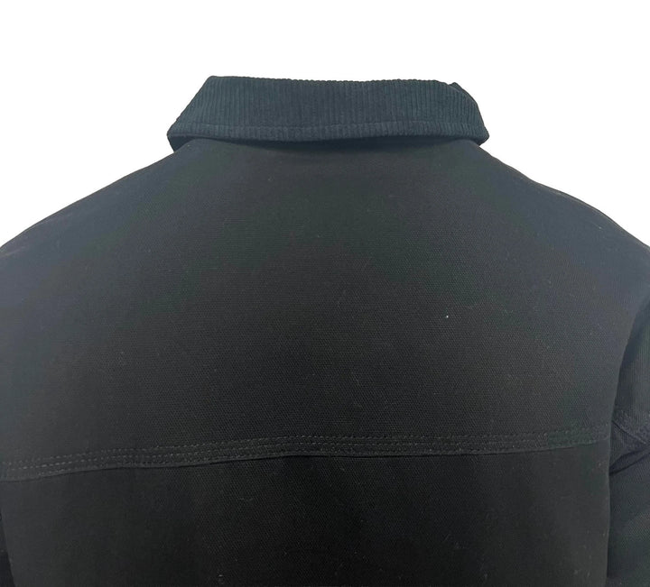 John Deere Men’s Black Jacket Light Weight Tractor Durable Tough (S02)