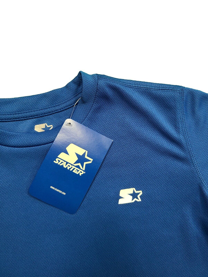 Starter 2 PACK Kids T-Shirt Blue & White Short Sleeve (2pc)