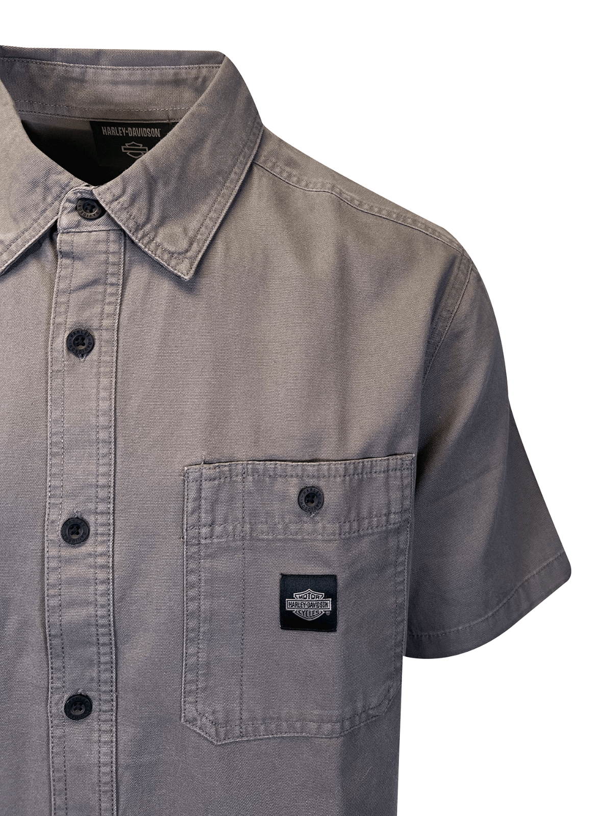 Branded  Men's Blackened Pearl Shirt Forever Canvas S/S (S66)