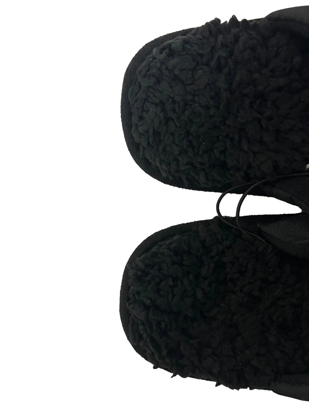 Bench Juniors Kid's Grey Puffer Slippers Sherpa Quilted Slide On FiberFill (S04)