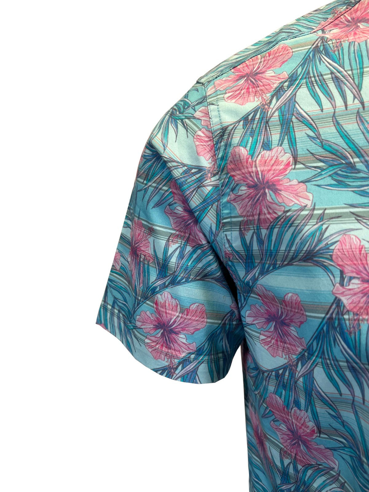 Ariat Men's Misty Jade Shirt Monroe Floral Stretch Modern Fit (S44)