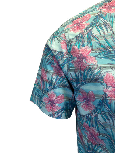 Ariat Men's Misty Jade Shirt Monroe Floral Stretch Modern Fit (S44)