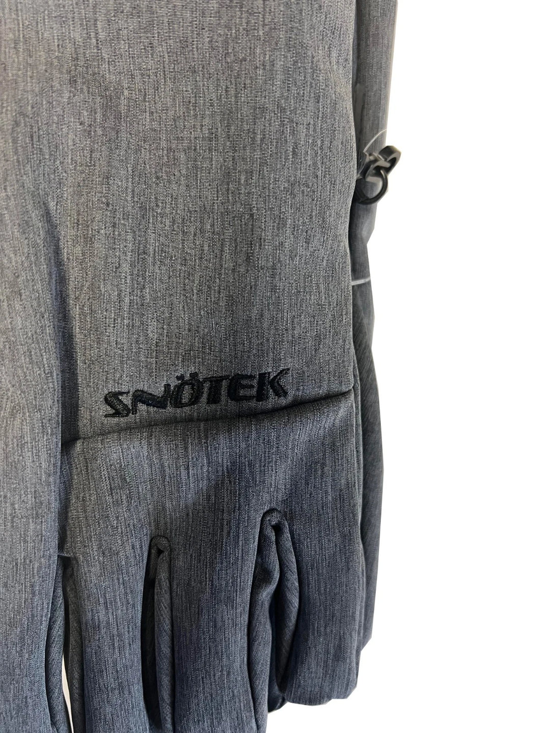 Snotek Women's Grey Embroidered Performance Winter Gloves ST161 (S04)