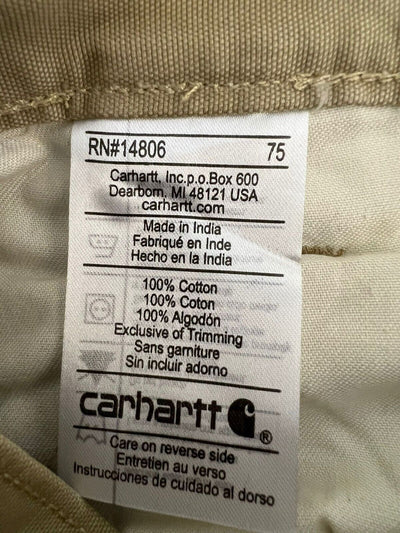 Carhartt Men's Cargo Pants Khaki Relaxed Fit