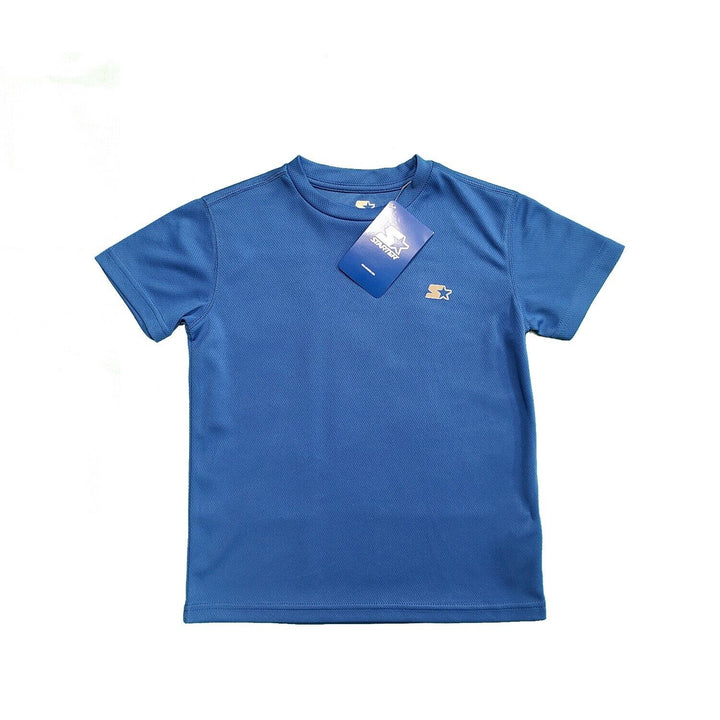 Starter 2 PACK Kids T-Shirt Blue & White Short Sleeve (2pc)