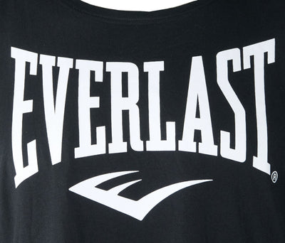 Everlast Men's Black Sleeveless Shirt Glenwood Tank Logo Vest - 2 Pack (S01)