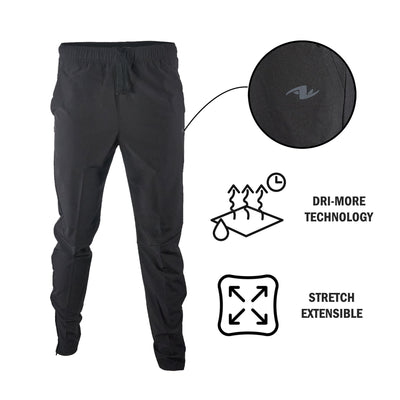 Athletic Works Men's Black Pant Woven (S01)