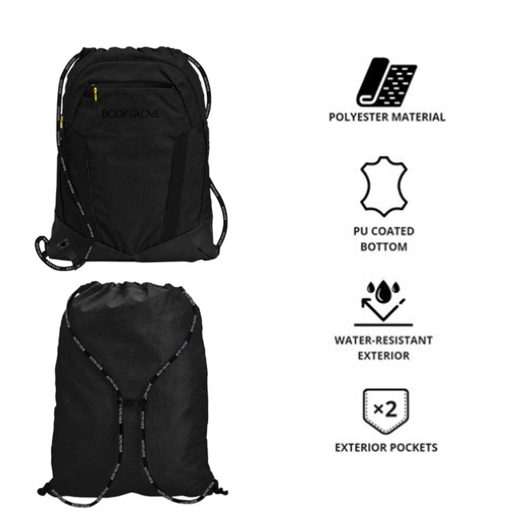 Body Glove Cinch Backpack - Black (S05)