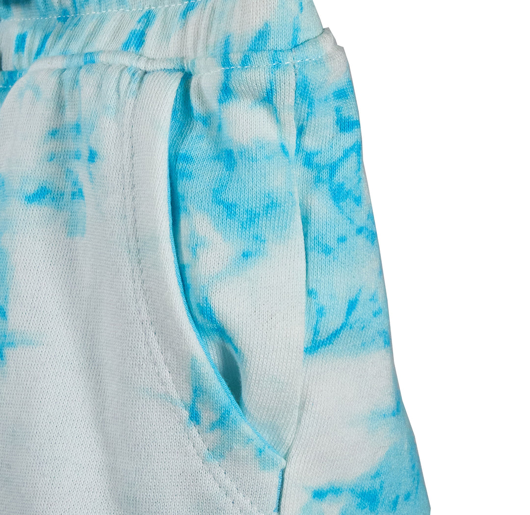 Bench Girl's Blue Top & Short Tie-Dye 2 Piece Set (S02)