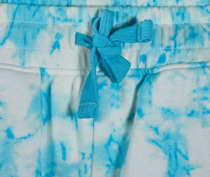 Bench Girl's Blue Top & Short Tie-Dye 2 Piece Set (S02)