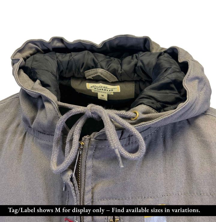 Eddie Bauer Men’s Gravel Jacket Workwear Heavy-Duty YKK Zipper (S01)