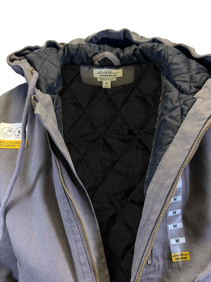 Eddie Bauer Men’s Gravel Jacket Workwear Heavy-Duty YKK Zipper (S01)