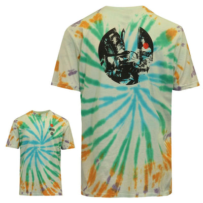 Element x Star Wars Men's T-Shirt White Multicolor Tye-Dye S/S (S06)