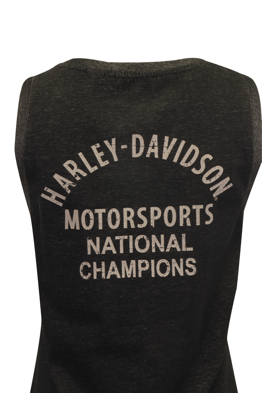 Harley-Davidson Women's Tank Top Heather Charcoal 1903 Flags National Champions