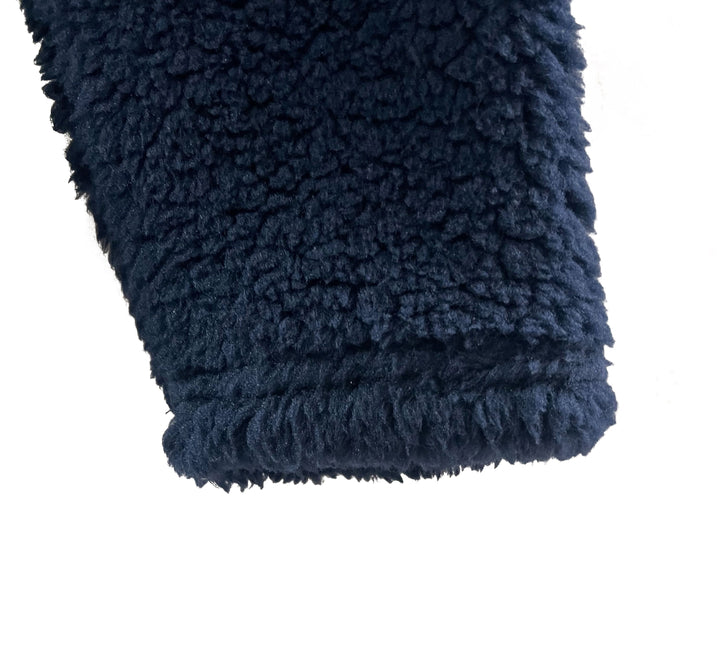 Mountain Ridge Men's Navy Sweater Teddy Woodland Jacket (S02)