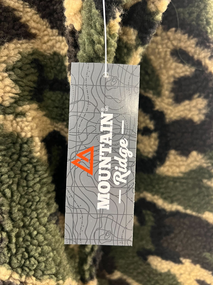 Mountain Ridge Men's Forest Ni Sweater Teddy Woodland Jacket (S03)