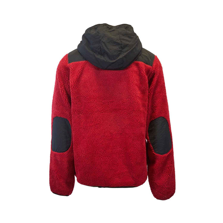 Jack & Jones Men's Red Jacket Authentic Sherpa Teddy Fleece (S02)