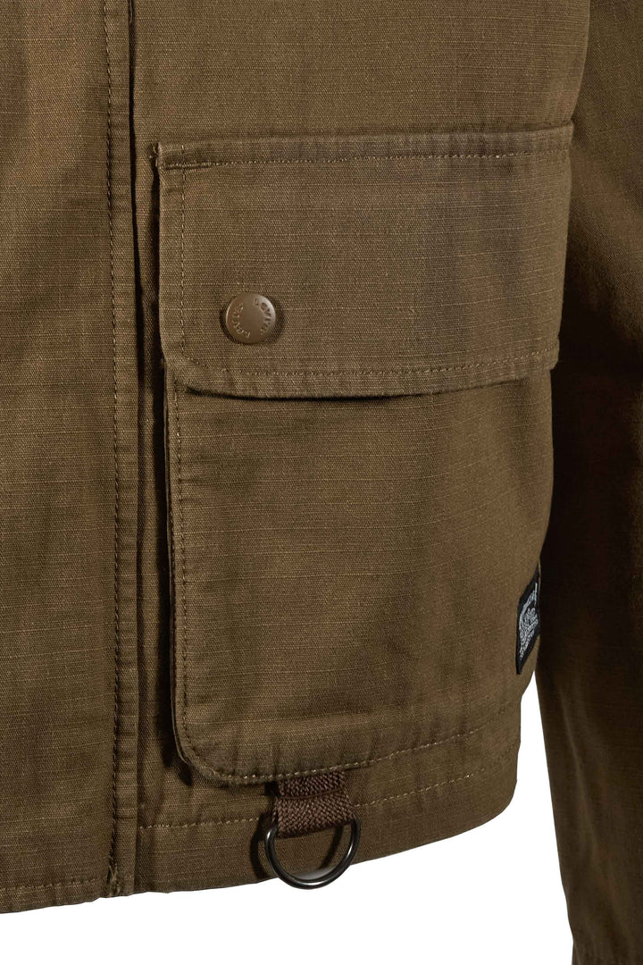 Levi’s Men’s Sepia - Brown Jacket Fishing Ripstop L/S (S02)