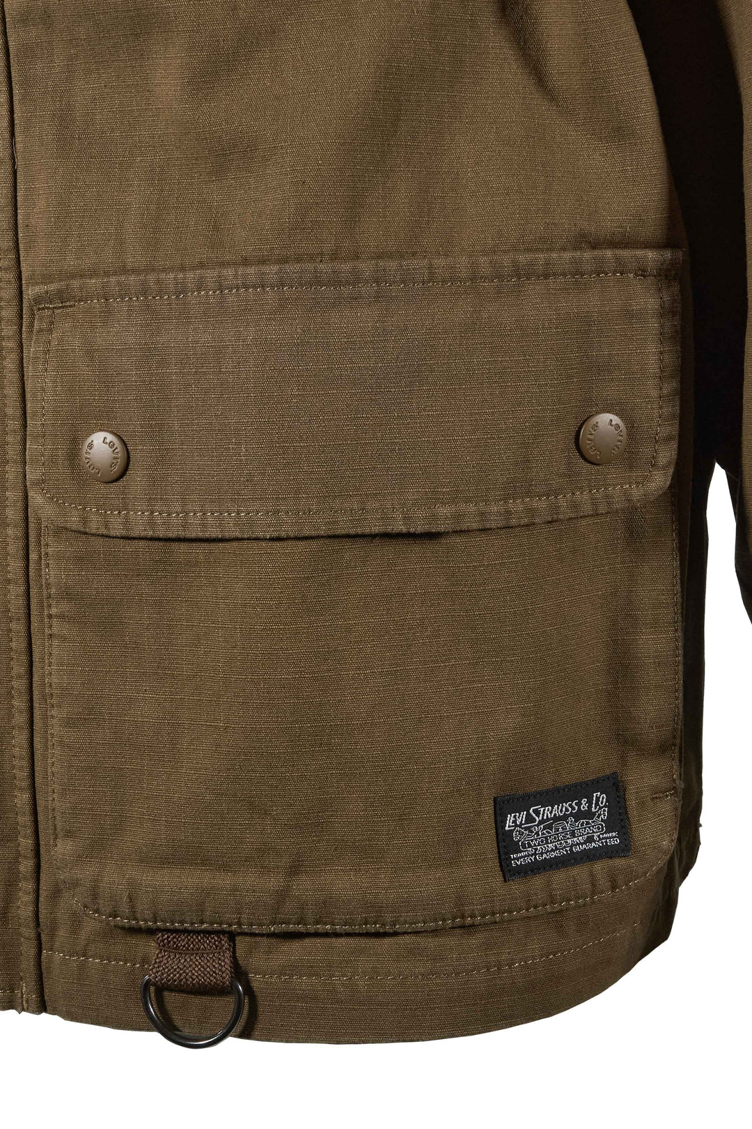 Levi’s Men’s Sepia - Brown Jacket Fishing Ripstop L/S (S02)