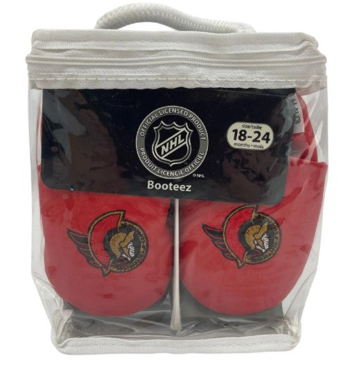 NHL Faux Leather Baby Booteez