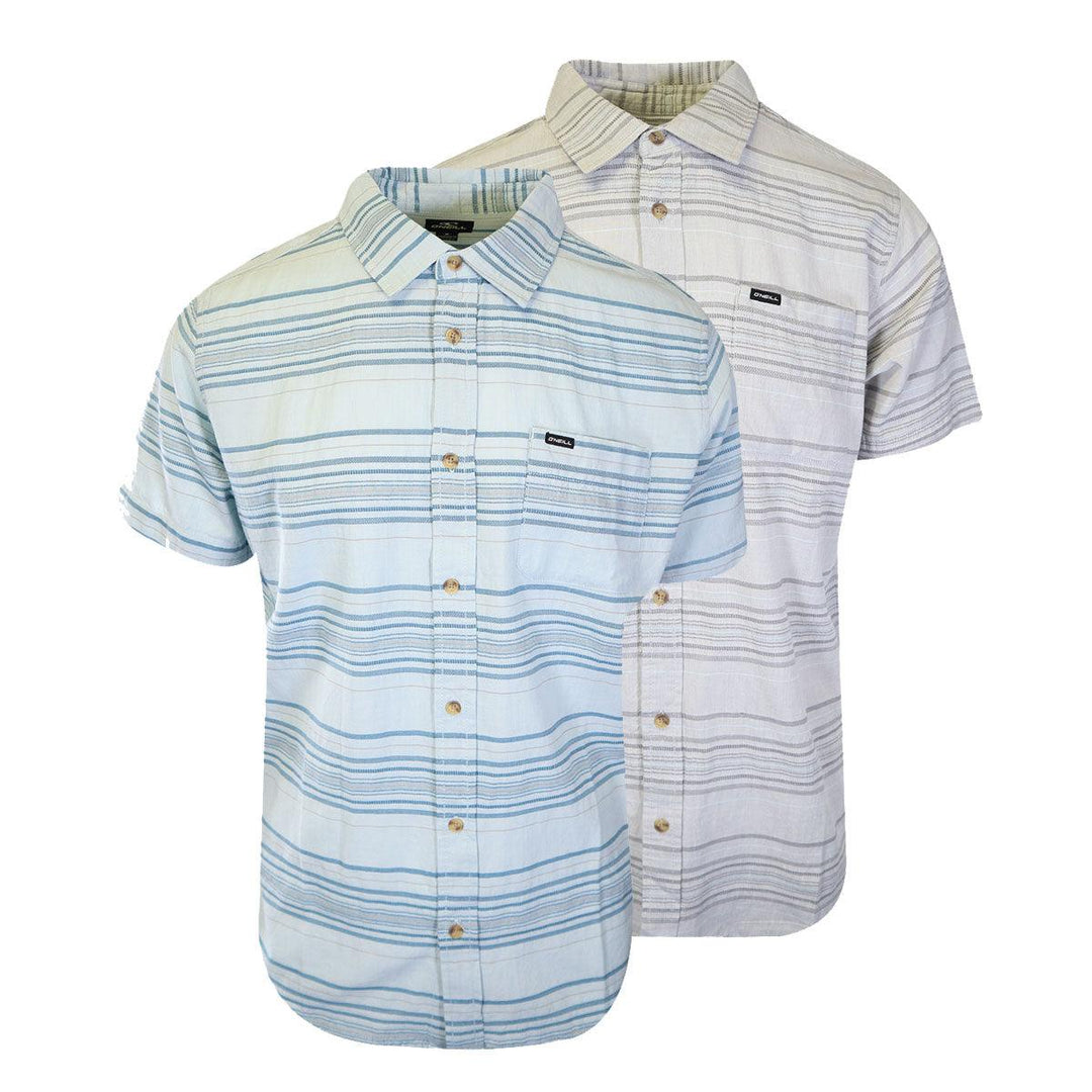 O'Neill Men's Shirt Seafaring Stripe Pocket S/S