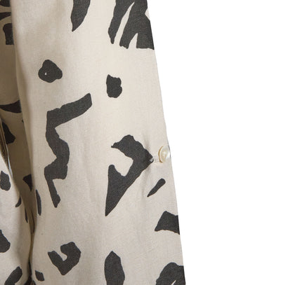 Rip Curl Women's Off White Shirt The Search All Over Yardage Print L/S (S02)