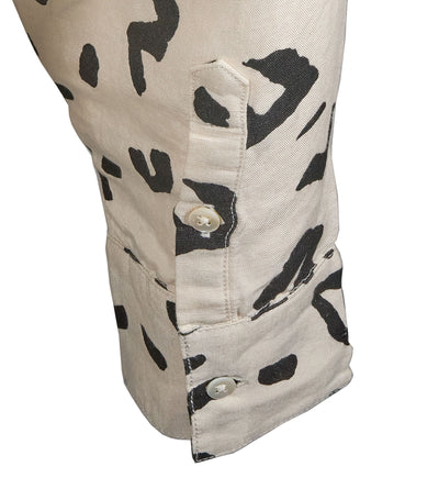 Rip Curl Women's Off White Shirt The Search All Over Yardage Print L/S (S02)