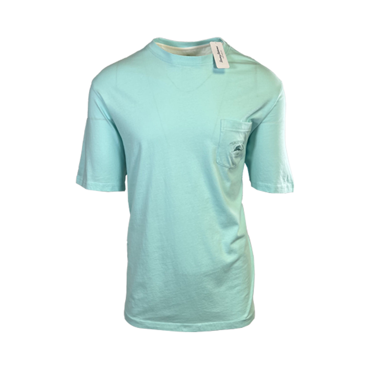 Tommy Bahama Men's Aqua Mist T-Shirt Relax Crew Neck Bali Skyline Tee (S23)