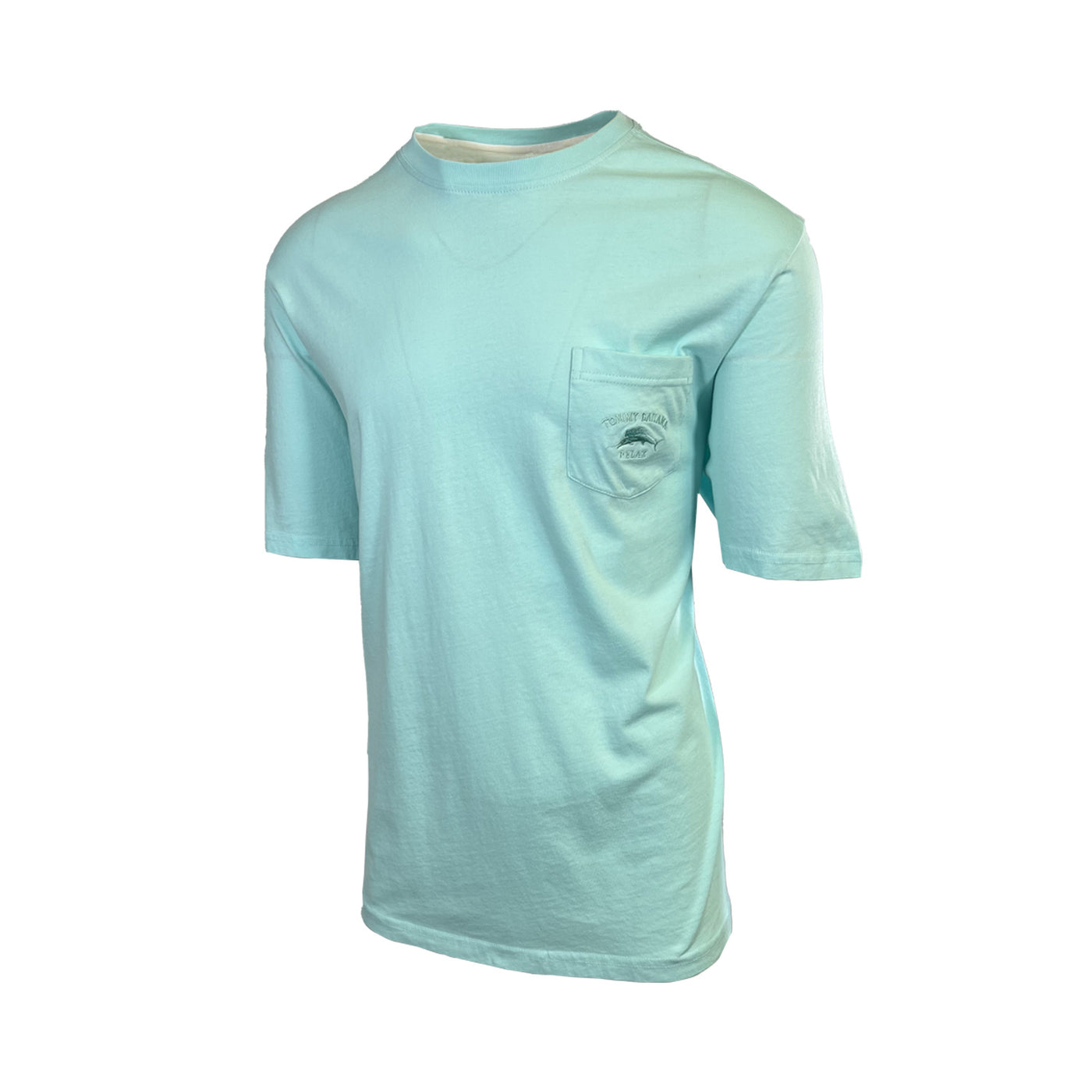 Tommy Bahama Men's Aqua Mist T-Shirt Relax Crew Neck Bali Skyline Tee (S23)