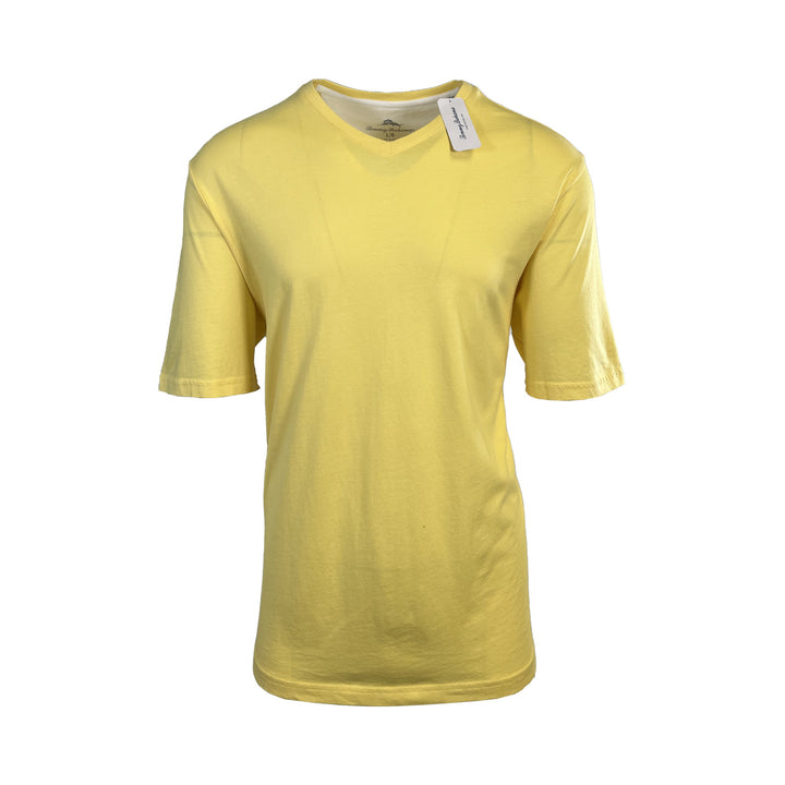 Tommy Bahama Men's Radiant Sun T-Shirt Solid V-Neck Bali Skyline Tee (S40)