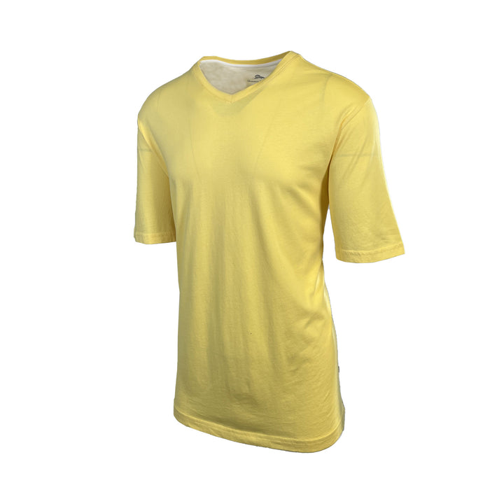 Tommy Bahama Men's Radiant Sun T-Shirt Solid V-Neck Bali Skyline Tee (S40)